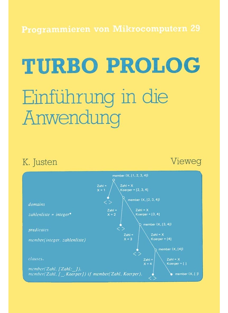 Turbo Prolog - Einführung in die Anwendung 