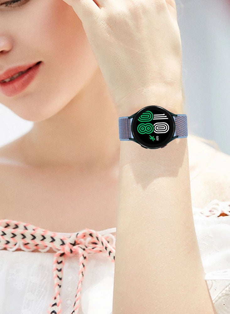 Perfii مجموعة من 3 قطع من أحزمة الساعة متوافقة مع جميع أجهزة Samsung وHuawei وAmazfit وHonor بحجم حزام 20 مم - Image 4