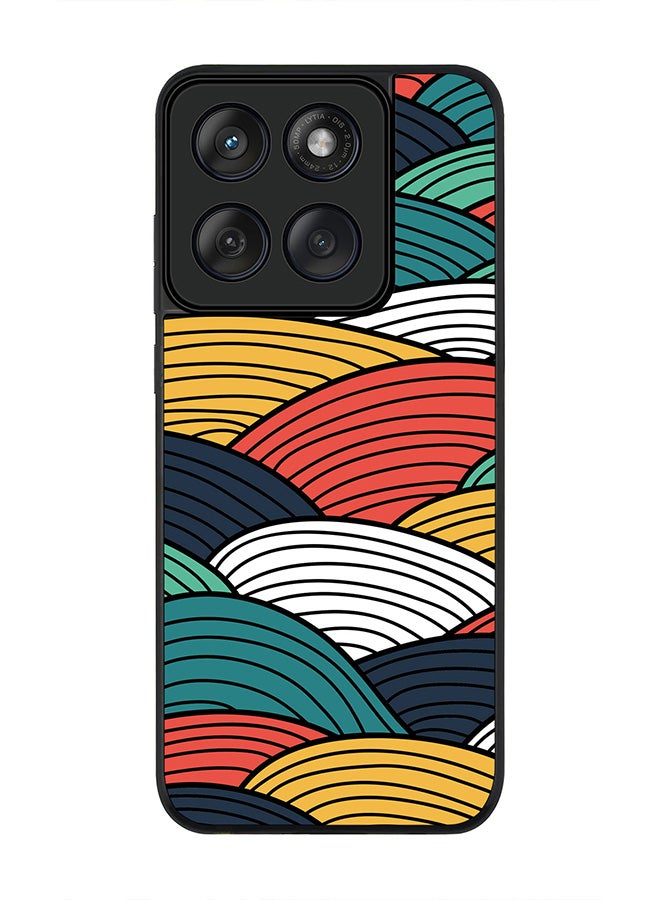 Stylizedd For Motorola MOTO Edge 60 Fusion/ Edge 60 Case,Slim fit Camera Protection, Shockproof Thin Phone cover  - Woven Colors - Image 1