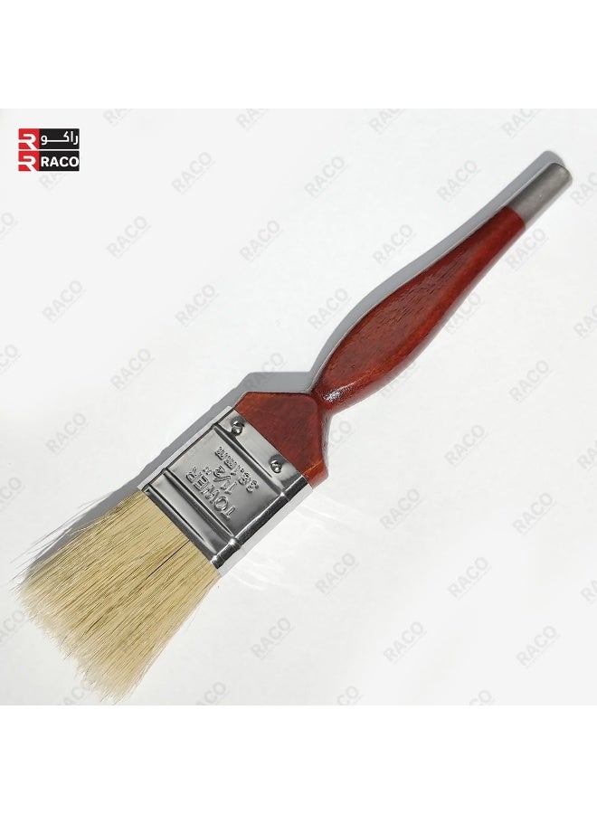 RACO Tower All-Purpose Paint Brushes with Long Bristles and Ergonomic & Comfortable Wooden Handle for Painting, Art & Craft, Dusting, Cleaning  - Image 2