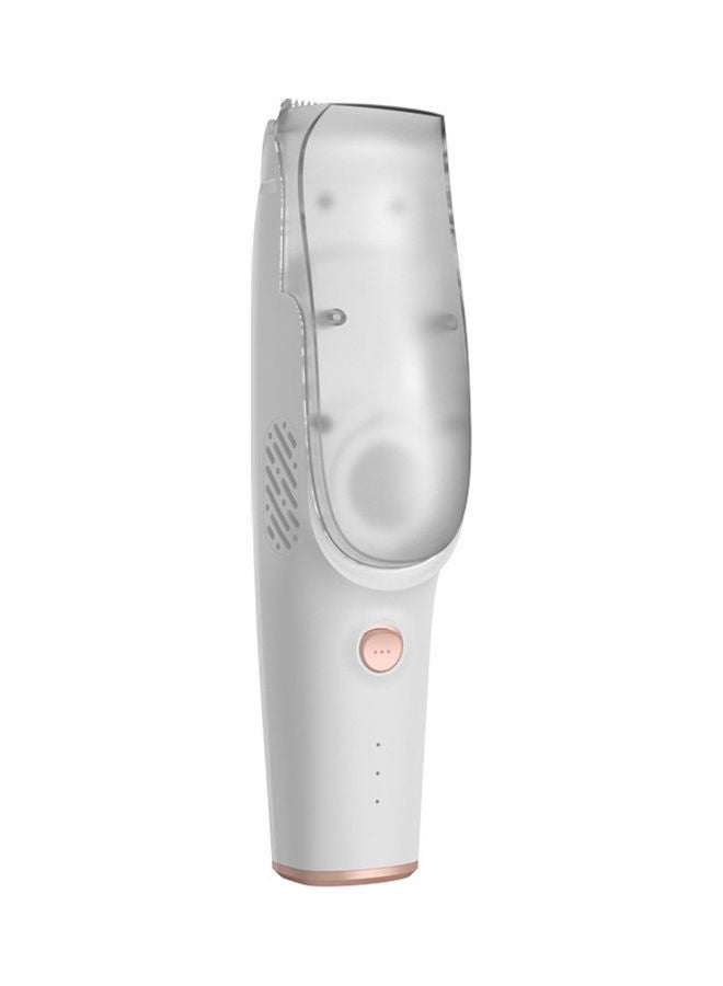 NIBEMINENT Baby Hair Suction Clipper White - Image 1