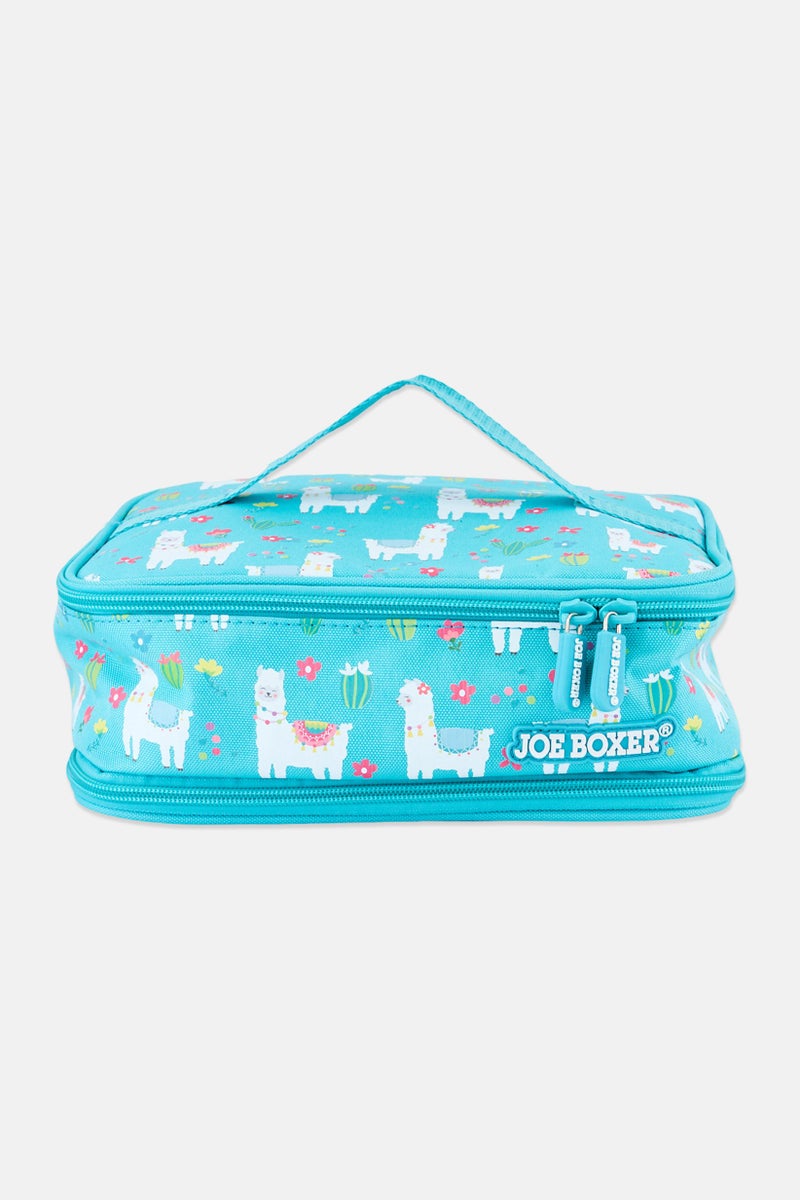 Joe Boxer Kids Girl Graphic Print Lunch Bag, Multicolor - Image 1