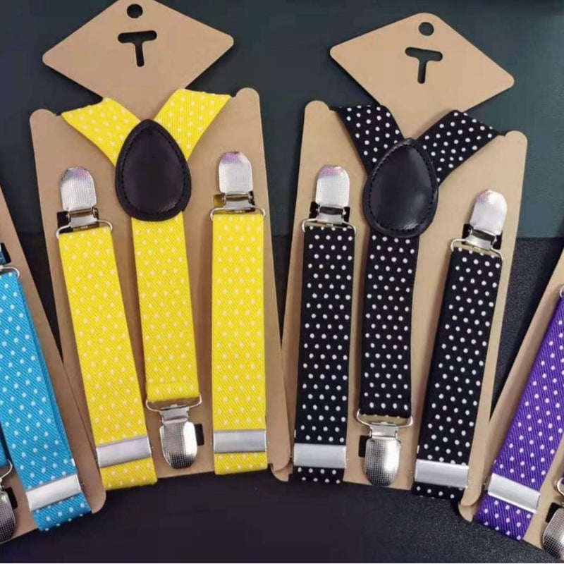 Men'S And Women'S Baby Products Kidsren'S Universal Suspender Clips Suspenders Suspenders Y-Shaped Three-Clip Elastic Kidsren'S Suspender Clips - Image 2
