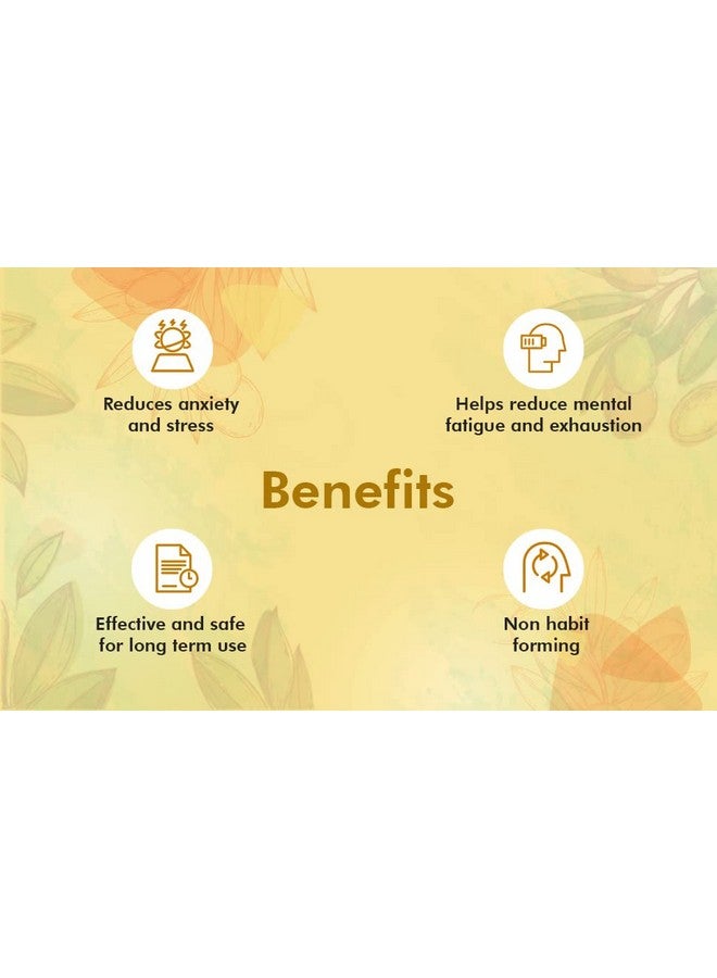 Charak أقراص شارا ك فارما سومنطا مع التاجار والجاتامانسي للعناية الطبيعية في التوتر والقلق (عبوة من 6) - Image 3