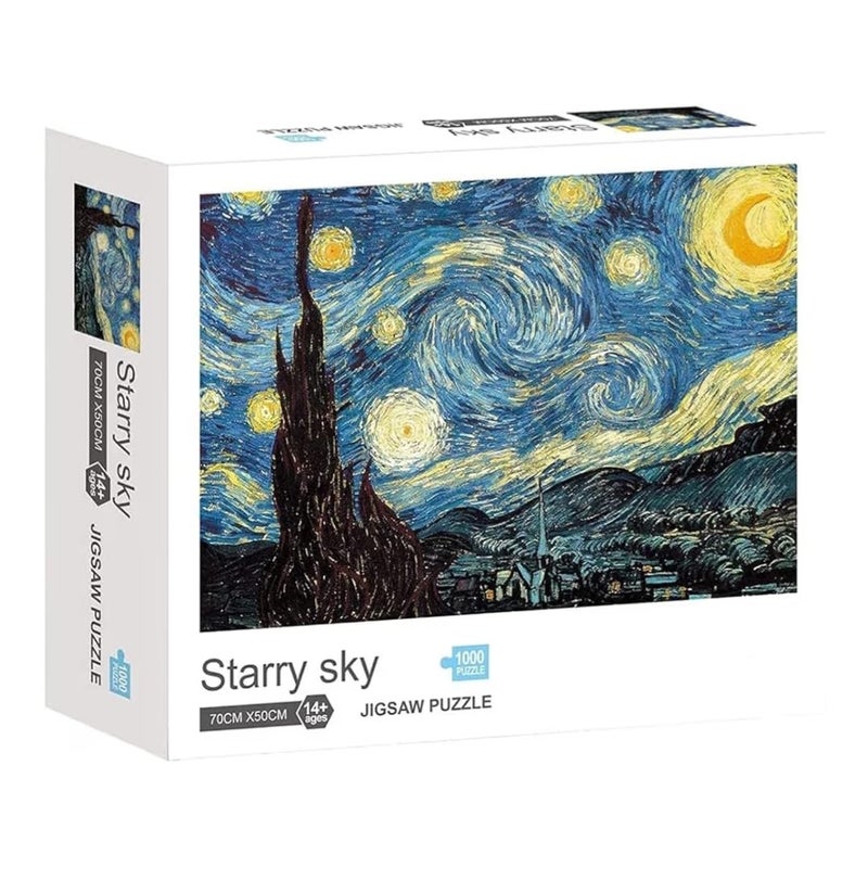 THE STARRY SKY 1000 PIECE PUZZLE 500MM X 700ML (PUZZLE THE STARRY SKY)