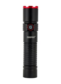 GEEPAS Geepas Rechargeable Led Flashlight With Type C Charging, Aircraft Aluminium Body, 4000 mAH  High Capacity Lithium Battery, 2500 LUMEN  - Image 1