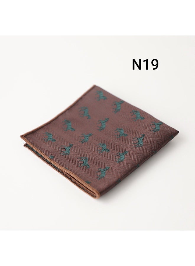 Shougu New Men's Suit Decoration Pocket Towel Small Square Towel