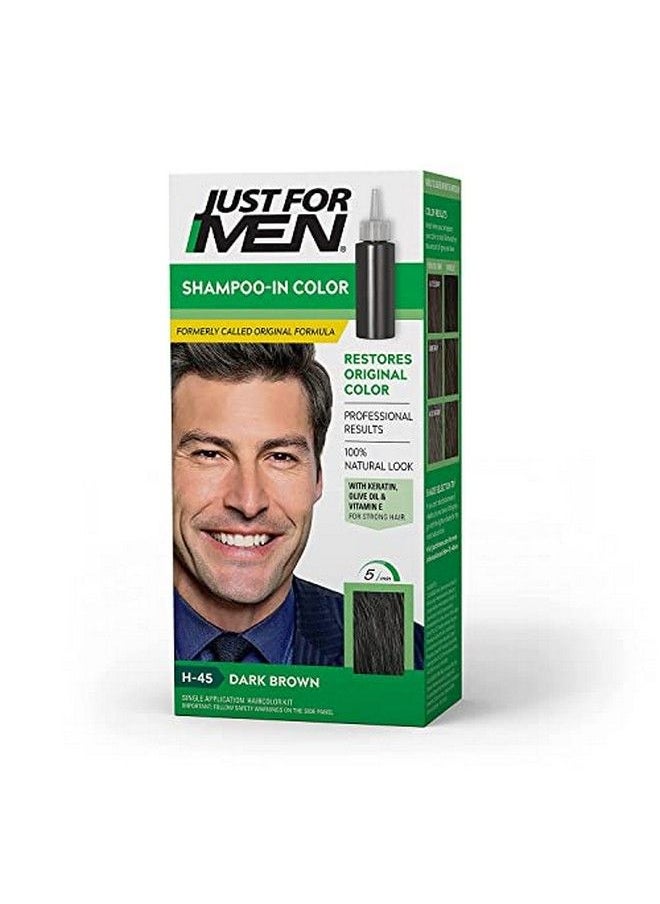 Just For Men Just For Men Dk Brwn #45 Size 1Ct Just For Men #45 Dark Brown Haircolor  - Image 1