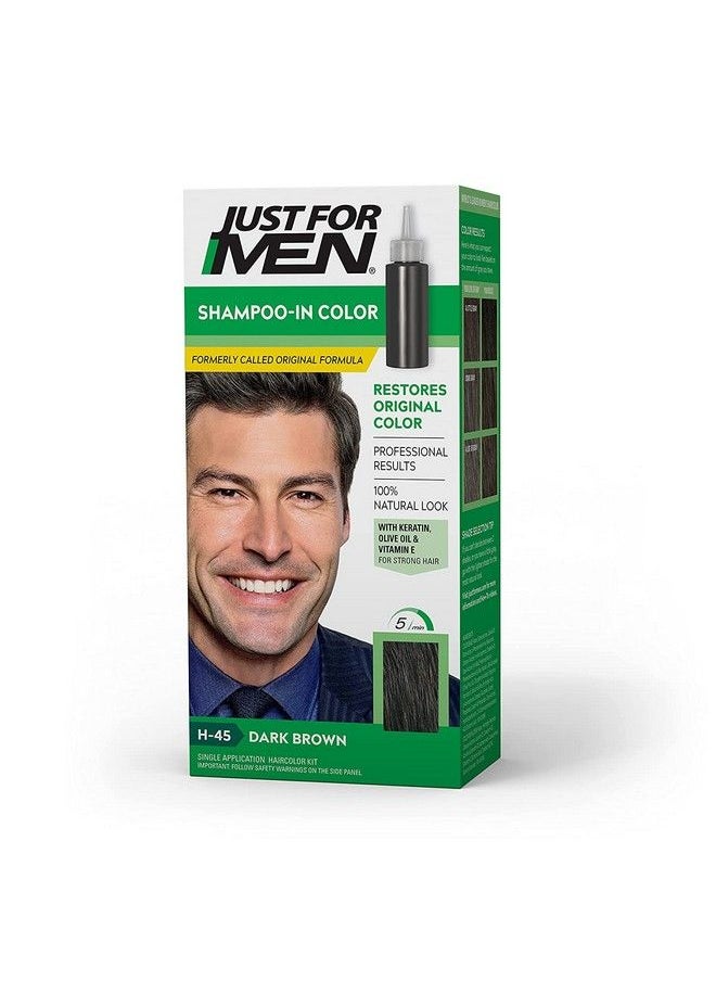Just For Men Just For Men Dk Brwn #45 Size 1Ct Just For Men #45 Dark Brown Haircolor  - Image 2
