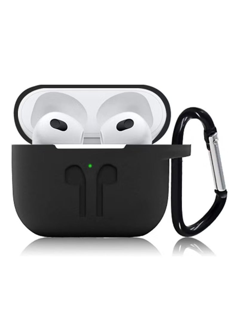 غطاء حماية AirPods 3-اسود  - Image 2