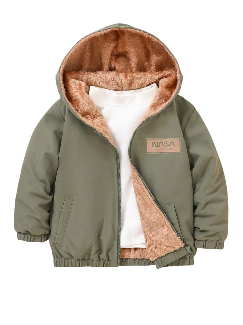 TAGAS Store Tagas Boys Jacket | Kids Boys & Girls Unisex Warm Full Sleeves Jacket | Winter Wear for Kids (MENDI) - Image 1