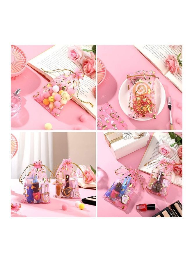 NIBEMINENT 50-Piece Multipurpose See Through Bags with Drawstring - Image 3