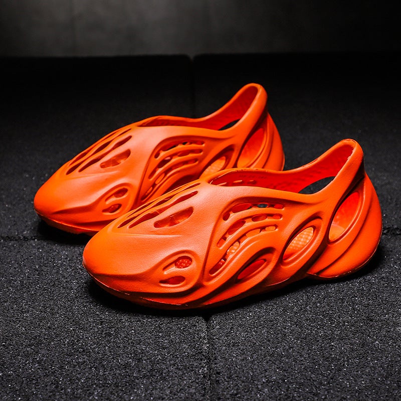 2021 Children'S Hole Shoes Coconut Shoes Hollow Medium And Large Children'S Light Soft Bottom Children'S Shoes - Image 5