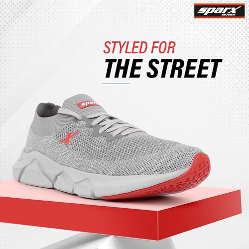 SPARX Sports Shoe SM-680 Grey for Men - Image 2