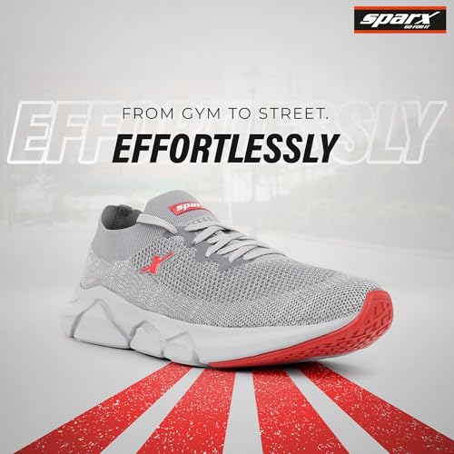 SPARX Sports Shoe SM-680 Grey for Men - Image 3