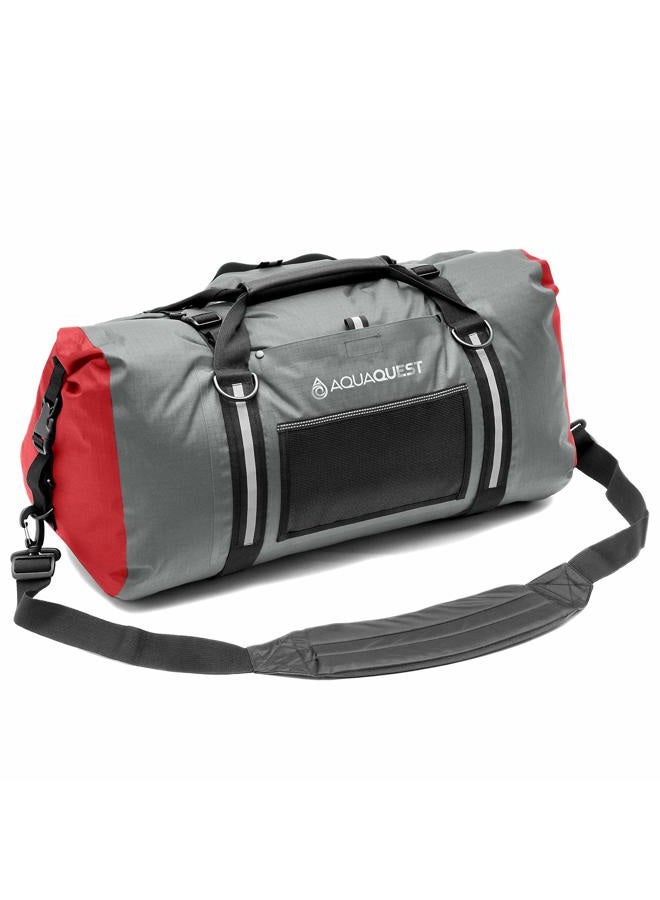 AquaQuest Aqua Quest White Water Duffel - 100% Waterproof 50L Bag - Lightweight, Durable, External Pockets - Gray - Image 1