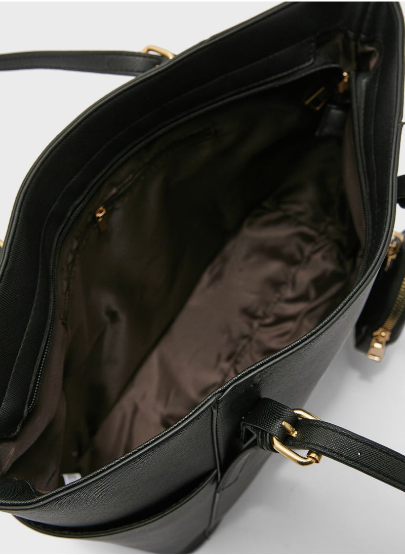 ELLA - 4 In 1 Handbag Set With Tote, Crossbody, Pouch And Cardholder - Image 1