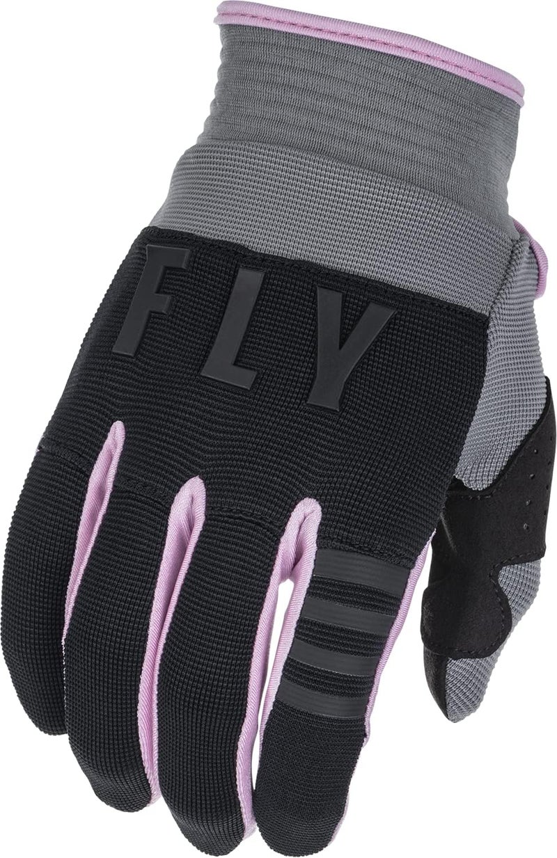 Fly Racing F-16 Youth Gloves - Grey/Black/Pink - Image 1