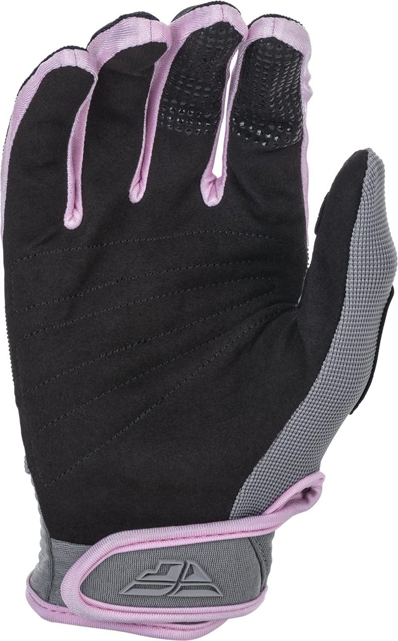 Fly Racing F-16 Youth Gloves - Grey/Black/Pink - Image 2