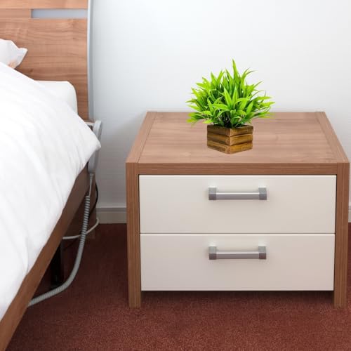 fancymart Artificial Bamboo Leaves in Wood Potted Plant Height : 17 cm Perfect for Home Décor & Office Space - Image 5