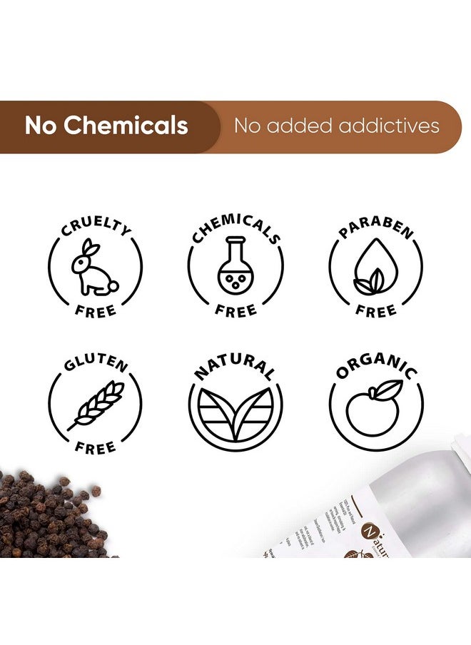 Naturalis Naturalis Essence of Nature Black Pepper Essential Oil for Hair, Skin, Massage & Aromatherapy - 250ml  - Image 4