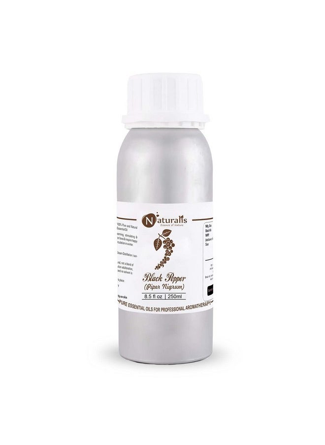 Naturalis Naturalis Essence of Nature Black Pepper Essential Oil for Hair, Skin, Massage & Aromatherapy - 250ml  - Image 1