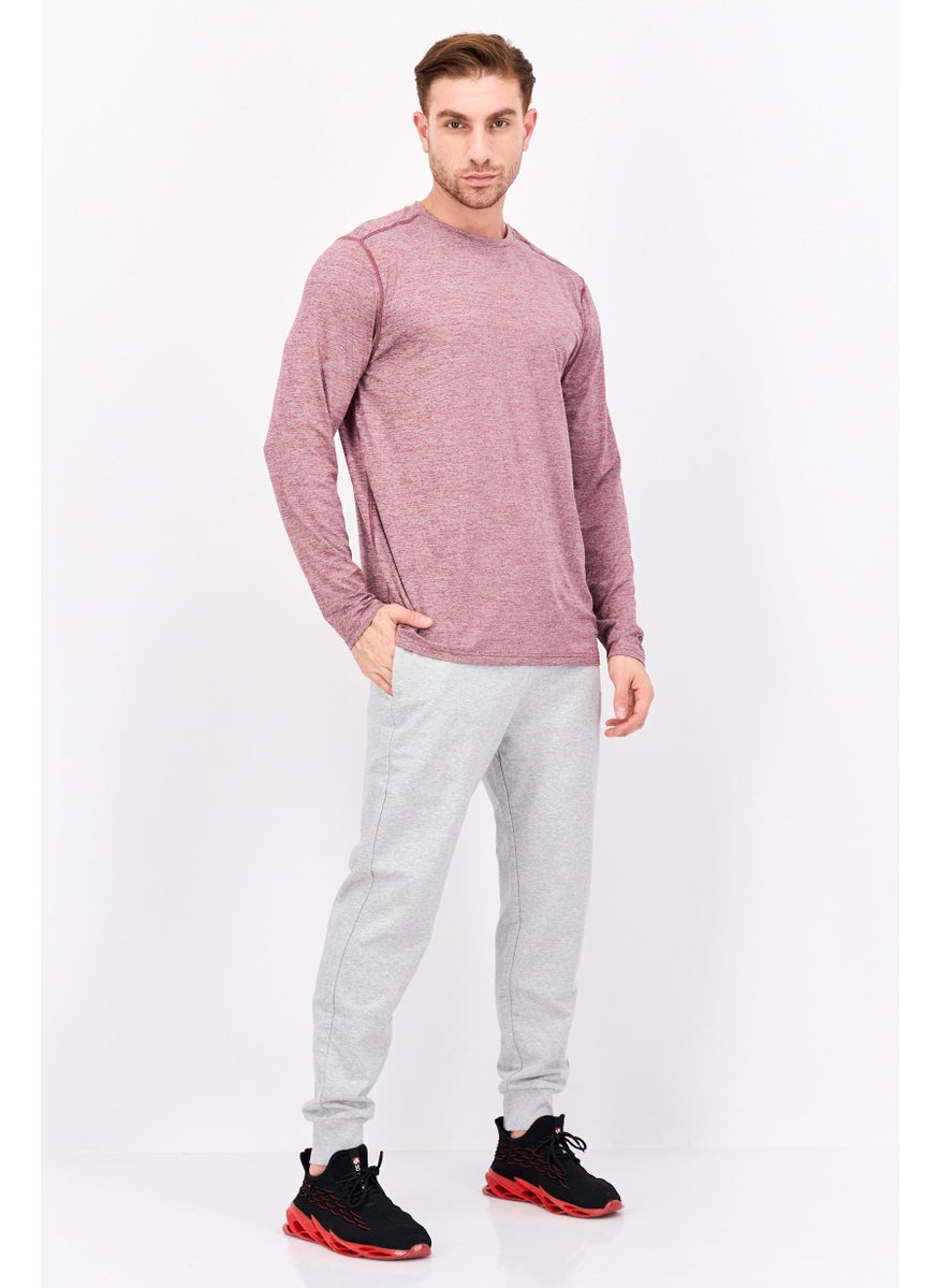 Champion - Men Sportswear Fit Plain Training T-shirt, Maroon - Image 1