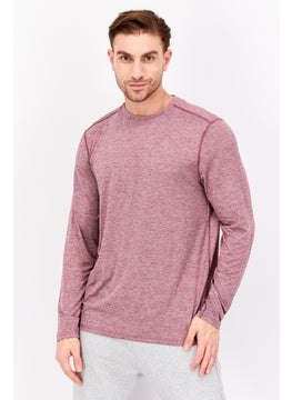 Men Sportswear Fit Plain Training T-shirt, Maroon