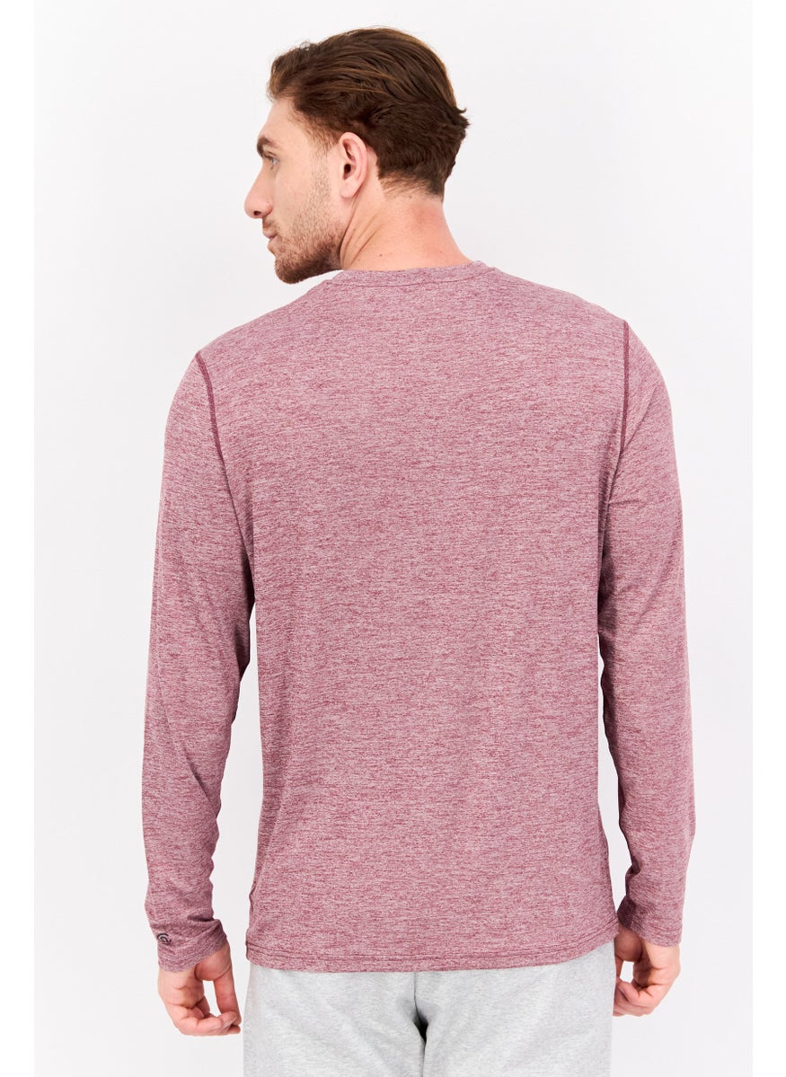 Champion - Men Sportswear Fit Plain Training T-shirt, Maroon - Image 1
