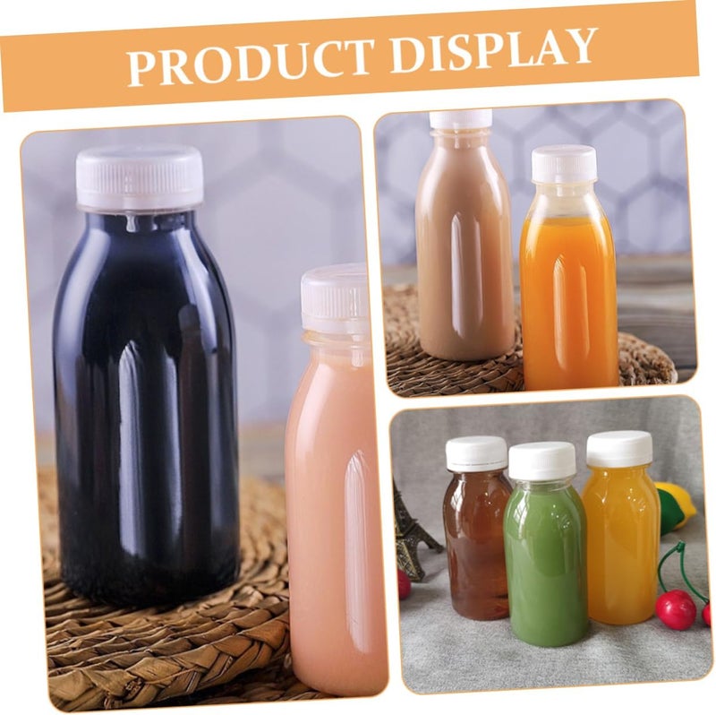 CHILDWEET 10pcs Design Juice Bottle Leakproof Milk Carton Bottle Reusable School - Image 3
