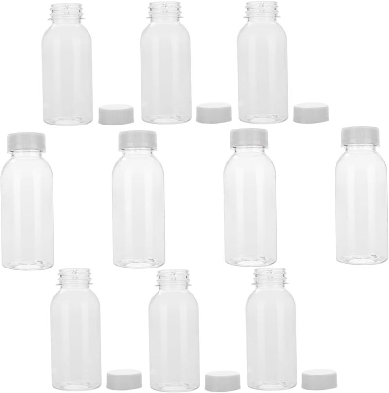 CHILDWEET 10pcs Design Juice Bottle Leakproof Milk Carton Bottle Reusable School - Image 1