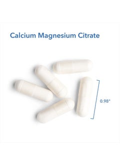 Allergy Research Group Calcium Magnesium Citrate Supplement - Bone Health, with Calcium Citrate, Pure, Well-Absorbed, Vegetarian Capsules - 100 Count  - Image 5
