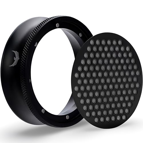 KNODOS 58mm Magnetic Espresso Portafilter Dosing Funnel and Puck Screen Set Coffee Dosing Ring And Filter Compatible with 58mm Portafilter Basket Premium Espresso Machine Accessories - Image 1