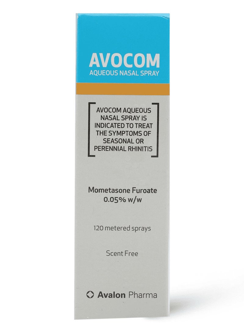 Avalon Pharma Avalon Avocom Aqueous Nasal Spray 120 M - Image 4