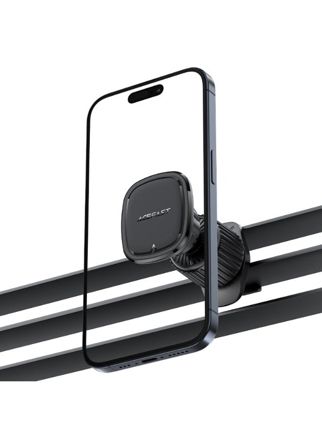 ACEFAST Car Mount Magnetic Holder D34, Powerful Magnets, Multi-angle Adjustment, Secure Air Vent Hook Clip, Widely Compatible - Black - Image 2