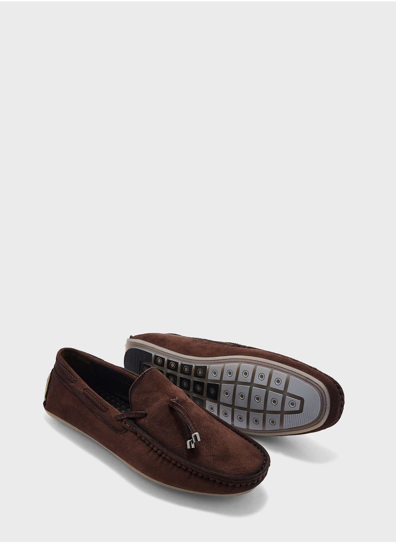 Robert Wood - Suede Loafers - Image 1
