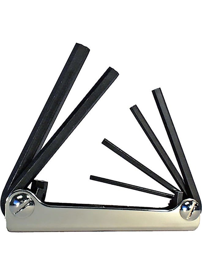 EKLIND 20511 Steel Handle Fold-up Hex Key allen wrench - 5pc set SAE Inch Sizes 3/16-3/8 - Image 1