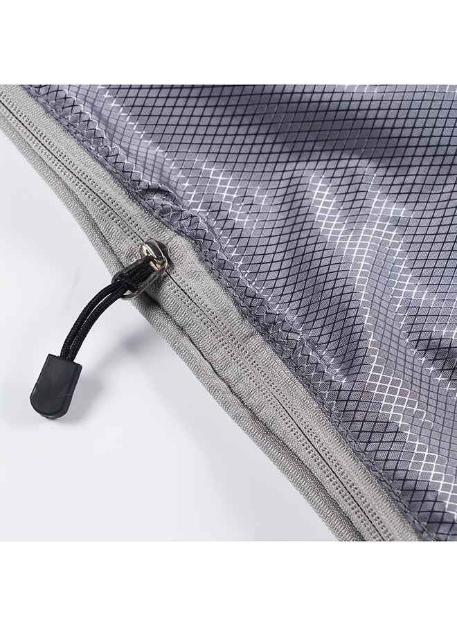 Generic - 3-pcs Foldable portable travel storage bag with zippers, waterproof clothing storage bag, dustproof clothing storage bag, classification bag - Image 1