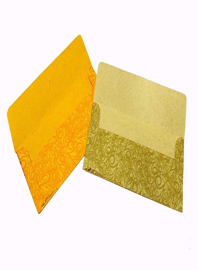 Peeplvalue Premium 100 Pcs Designer Money gift Envelope, Shagun Lifafa -Multicolor - Image 5