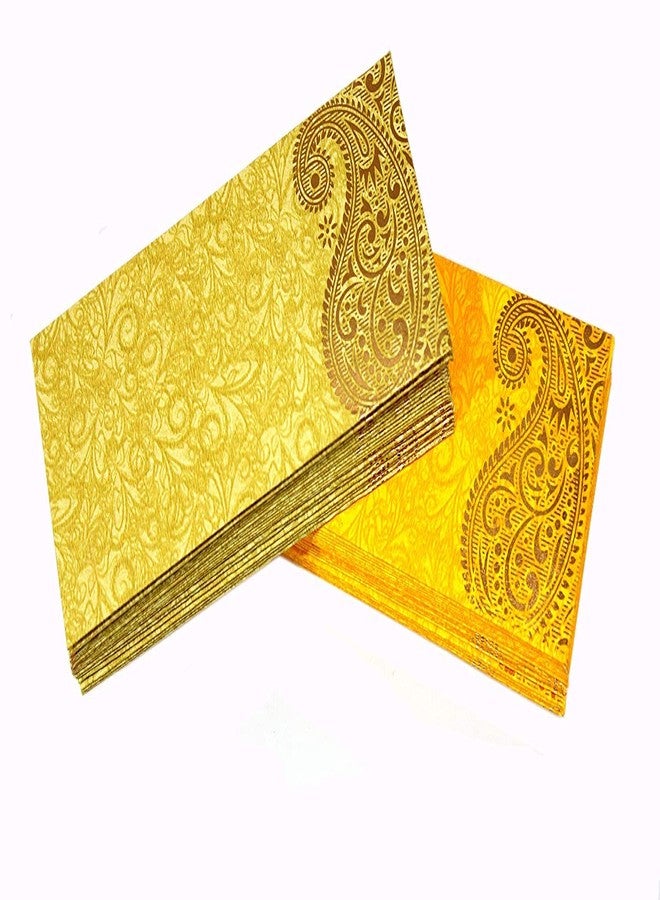 Peeplvalue Premium 100 Pcs Designer Money gift Envelope, Shagun Lifafa -Multicolor - Image 2