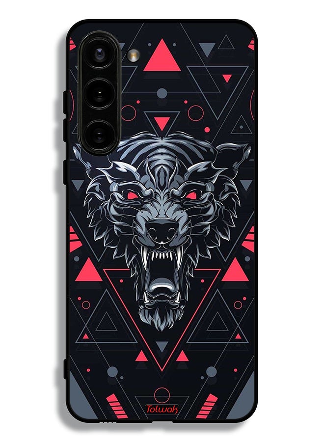 Tolwak Samsung Galaxy S23 5G Protective Case Cover Scrolling Wolf - Image 3