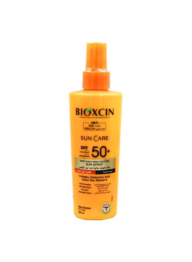 Bioxcin Sun Care All Skin with Very High Protection Sun Spray Spf 50+ - Image 2