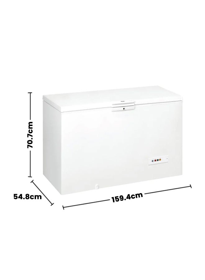 ويرلبول مبرد أفقي 100 W CF 600 T أبيض - Image 2