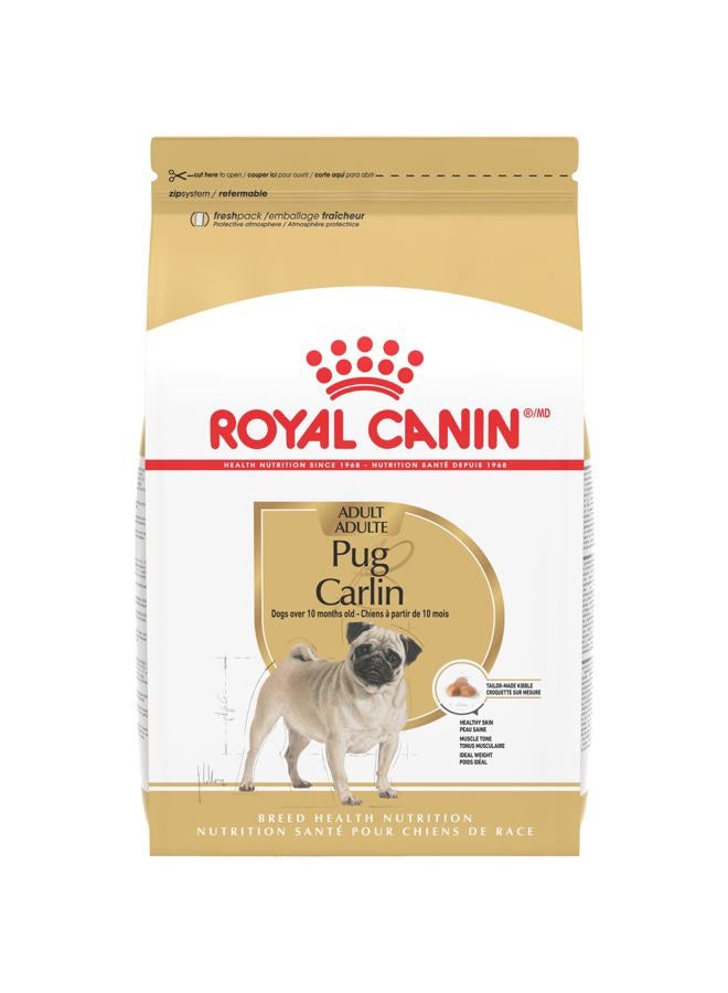 ROYAL CANIN Breed Health Nutrition Pug Adult Dry Dog Food, 10-Pound - Image 1
