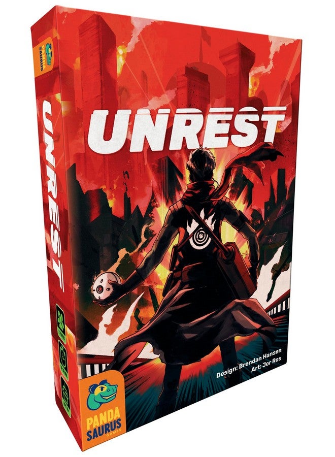 Pandasaurus Games Unrest Card Game - The Asymmetric Game of Rebellion and Control, Fun Family Game for Kids and Adults, Ages 10+, 2 Players, 10-20 Minute Playtime, Made by Pandasaurus Games - Image 1