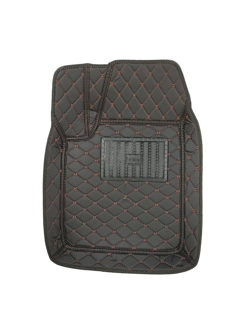 Generic Car Floor Mat 5Pcs Set Car 3D Mat Set Top Quality Contrast Stitching Mat Car Floor Mat  - Image 2