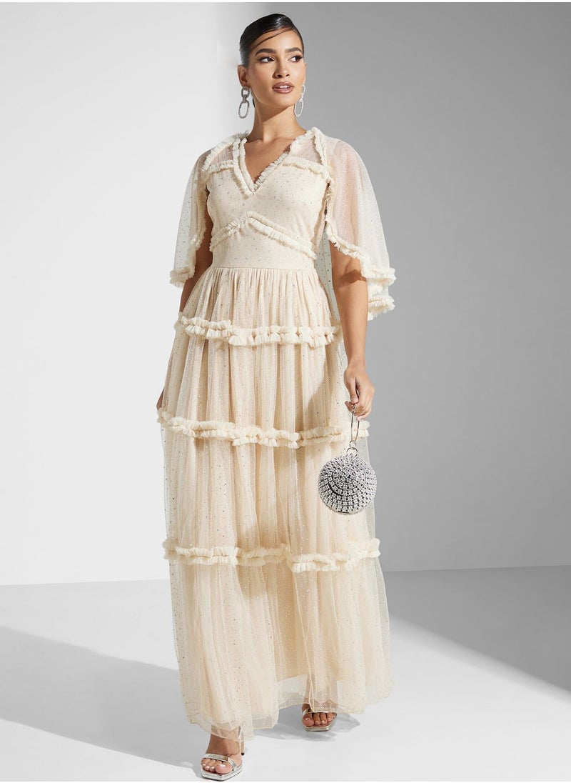 Golden Apple - Ruffle Detailed  Dress - Image 1
