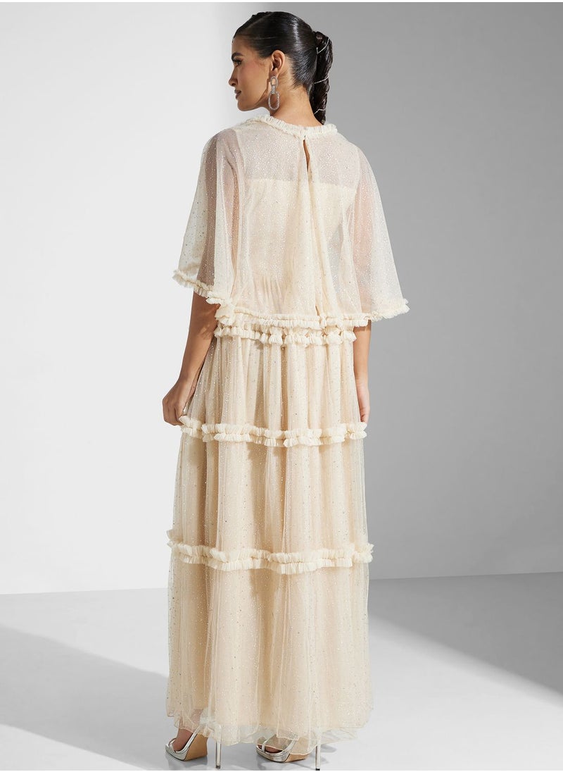 Golden Apple - Ruffle Detailed  Dress - Image 1