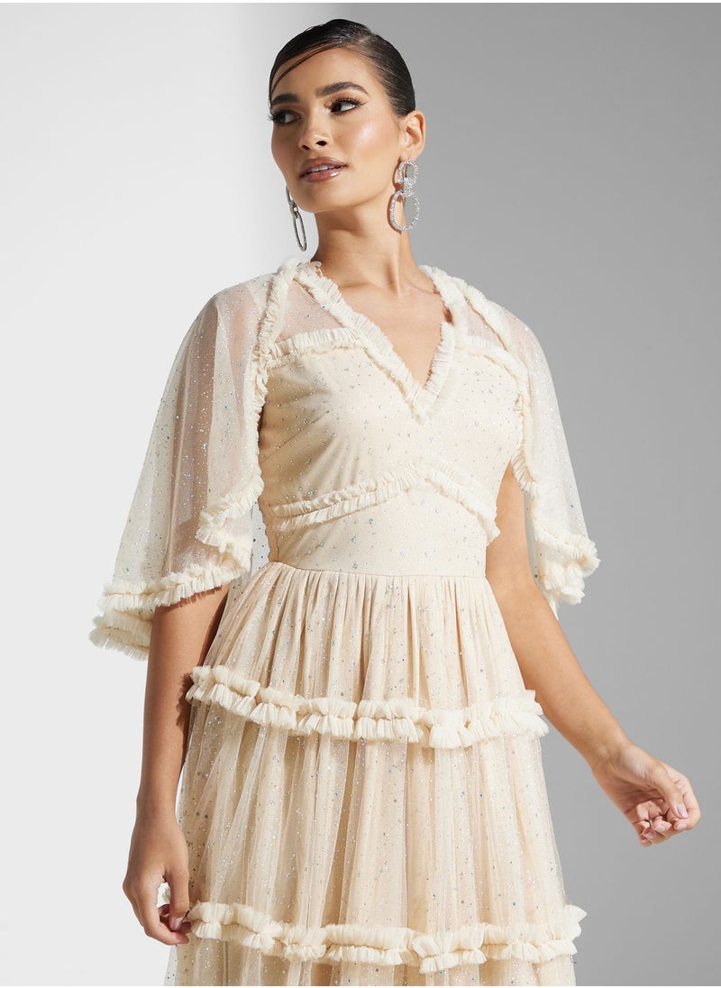 Golden Apple - Ruffle Detailed  Dress - Image 1