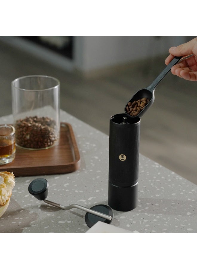 TIMEMORE C5 Manual Coffee Grinder – White, 42mm 7-Star Stainless Steel Burr, Adjustable Grind Settings, Portable Hand Crank Mill for Espresso, Pour Over, French Press - Image 5